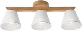 Plafoniera ANTONIO 3xE14/40W/230V rovere