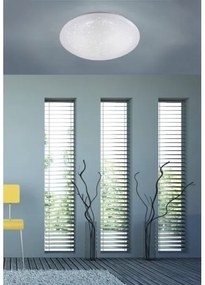 Leuchten Direkt 14122-16 - Plafoniera da bagno a LED con sensore LED/12W/230V IP44