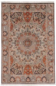 Cashmere Silk Tappeto orientale 130x190 (Indian) Annodato A Mano
