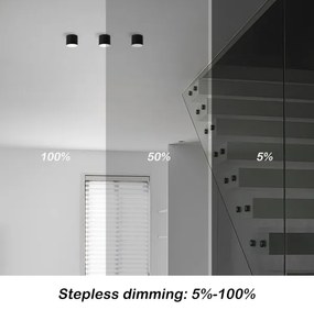 Immax NEO 07242L - Lampada LED dimmerabile RONDATE 18W/230V 11,5cm Wi-Fi Tuya