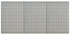 Pannelli Per Utensili A Parete 3 Pz 40x58 Cm Acciaio /