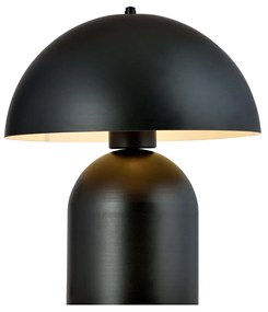 Lampada KAVA Black E27 da Tavolo Scrivania e Comodino