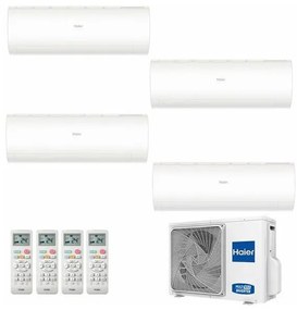 Climatizzatore Haier Quadri Split Pearl 9000+9000+9000+12000 4U85S2SR3FA R-32 a++/a+ 9+9+9+12