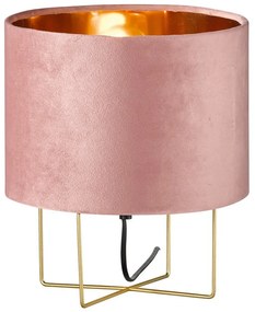 Lampada da tavolo rosa, altezza 32 cm Aura - Fischer &amp; Honsel