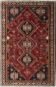 Shiraz Tappeto 260x170 Rosso (Iran) Annodato A Mano