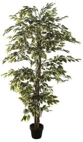 Pianta artificiale senza vaso Ficus H 180