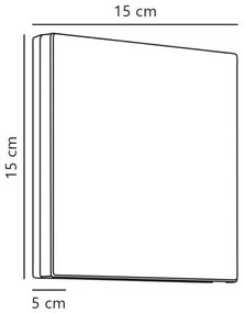 Nordlux - Applique a LED da esterno ARTEGO LED/7,2W/230V IP54