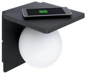 Eglo 98265 - Applique con ricarica wireless CIGLIE 1xE14/40W/230V