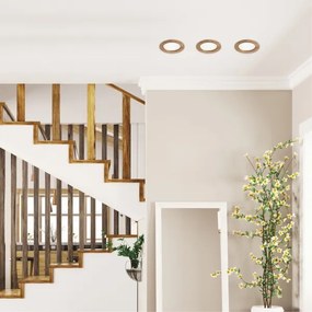 Faretto LED WOODY SPOT 12,5W 230V 4000K noce Ø16 cm