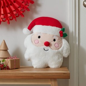 Cuscino decorativo in plush a tema natalizio 38x32 cm Christmas Santa – Catherine Lansfield