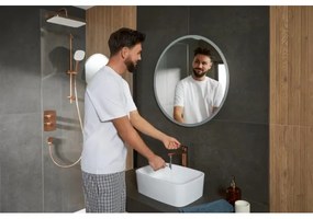 KFA Armatura 4522-712-34 - Miscelatore per lavabo MALAGA con piletta, 30,3 cm, oro rosa