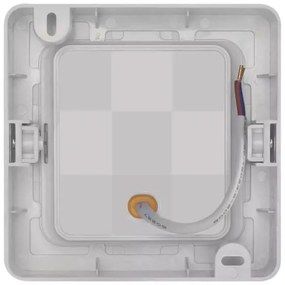 Plafoniera LED LED/9W/230V 12x12 cm bianco