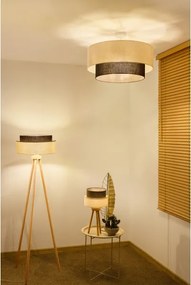 Brilagi - Plafoniera LED STILE BOHO 3xE27/15W/230V Ø 60 cm crema/marrone