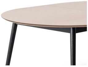 Tavolo da pranzo rotondo allungabile con piano effetto rovere ø 135 cm Meza - Hammel Furniture