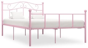 Giroletto Rosa in Metallo 160x200 cm