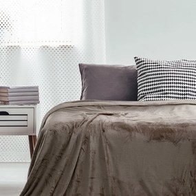 Plaid marrone , 150 x 200 cm Mic - DecoKing