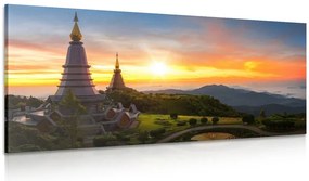 Stampa su tela – Alba mattutina in Thailandia