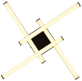 Globo 67342-24 - Plafoniera LED KIRINA LED/24W/230V 3000K nero