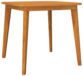 Tavolo da giardino 85x85x75 cm legno massello di acacia