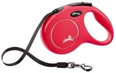 Guinzaglio per Cani Flexi NEW CLASSIC 3m Rosso Taglia XS