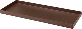 Sottovaso 101x41x5,5cm in Resina Tulli Schio 100 Bronzo...