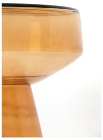 Tavolino rotondo in vetro ø 37 cm Dakwa - Light &amp; Living