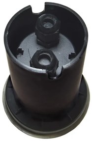 Luce per vialetti d'ingresso 1xGU10/35W/230V IP67 cromo opaco