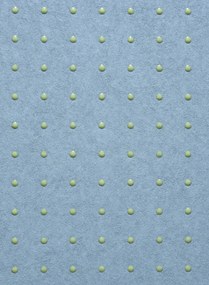 Arte International Carta da parati Dots - 31013 - Luminous Cerulean