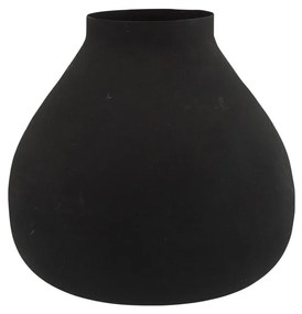 Tikamoon - Vaso in metallo nero Alois 25 cm