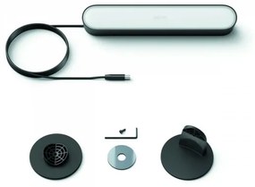 Philips -Estensione LED RGB Lampada da tavolo dimmerabile Hue PLAY LED/6W/230V nero