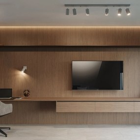 Lampada da Soffitto 6xGU10 RING 6L Orientabile in Acciaio