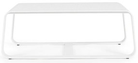 Tavolino da giardino in alluminio 62x105 cm Merrigan – Bizzotto