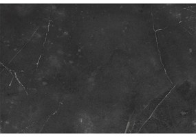 Tavolino nero con piano in vetro 60x120 cm Strington - Actona