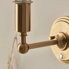 Endon 114817 - LED Dimmerabile ricaricabile muro lampada BURLEY LED/1,5W/5V ottone/rosa