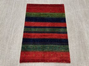 Loribaft Tappeto persiano 80 x 120 Verde (Iran) Annodato A Mano