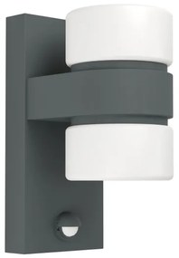 Eglo 96276 - Applique a LED da esterno con sensore ATOLLARI 2xLED/6W