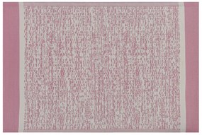 Tappeto da esterno rosa 120 x 180 cm BALLARI Beliani