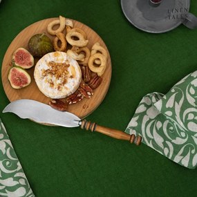 Tovaglia in lino 140x200 cm True Green – Linen Tales