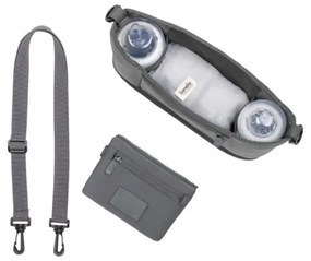 Lionelo - Organizer per passeggino LITTLE CUBE Grigio Pietra