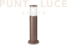Tronco paletto 1 luce attacco e27 h.40,5cm ip65 coffee