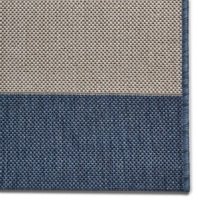 Tappeto per esterni blu/beige 170x120 cm Santa Monica - Think Rugs