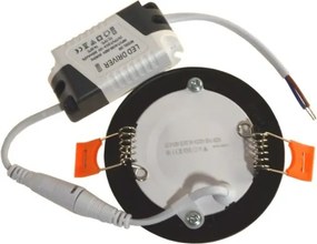 Lampada LED da incasso GERD LED/3W/230V 4000K nero
