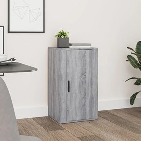 Credenza Grigio Sonoma 40x33x70 Cm İn Legno Multistrato /
