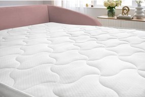 Divano in rosa chiaro allungabile 235 cm Cezanne – Bobochic Paris