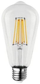 Lampadina LED FILAMENT ST64 E27/12W/230V 4000K