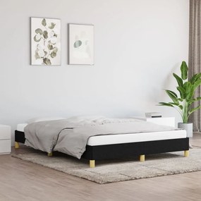 Giroletto Senza Materasso Nero 140x190 Cm İn Tessuto /