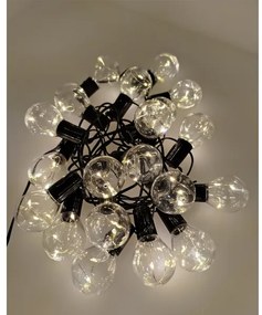 Catena decorativa LED per esterni 20xLED/0,075W/230V 5,8 m IP44 nera