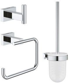 GROHE 40757001 - Set di accessori ESSENTIALS CUBE cromato lucido