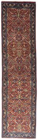 Hamedan Tappeto persiano 330 x 80 Rosso (Iran) Annodato A Mano