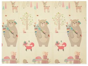 PETITE&MARS - Tappetino da gioco pieghevole CAMPY ELEPHANT&FOX